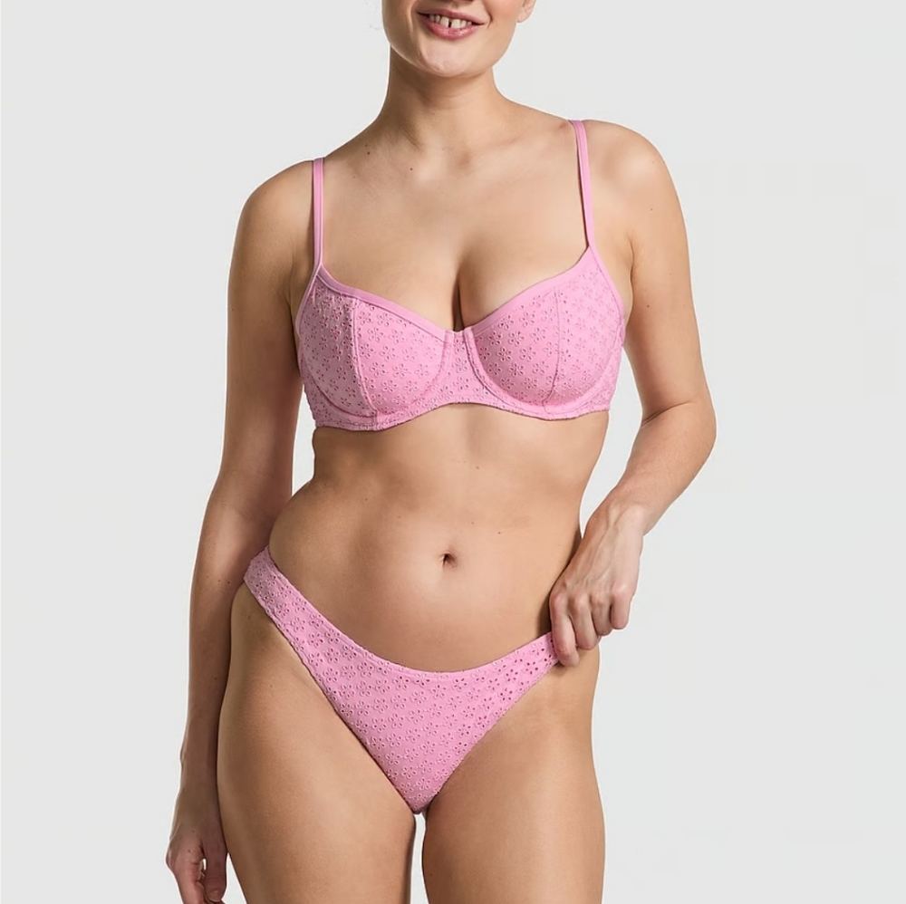 NWT PINK BUTTER CUP Pink Bikini